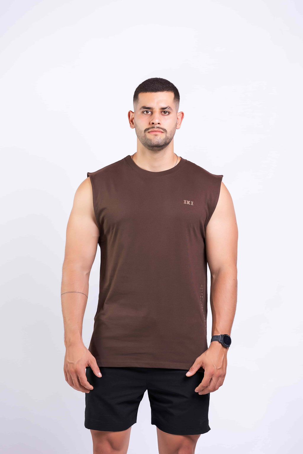 PURPOSE TANK TOP – Camisilla deportiva para hombre de algodón premium