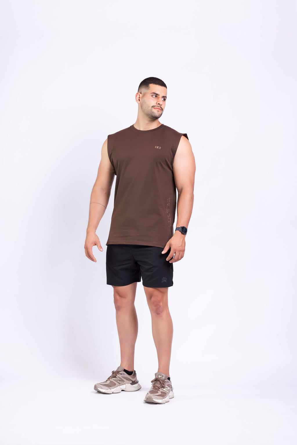 PURPOSE TANK TOP – Camisilla deportiva para hombre de algodón premium