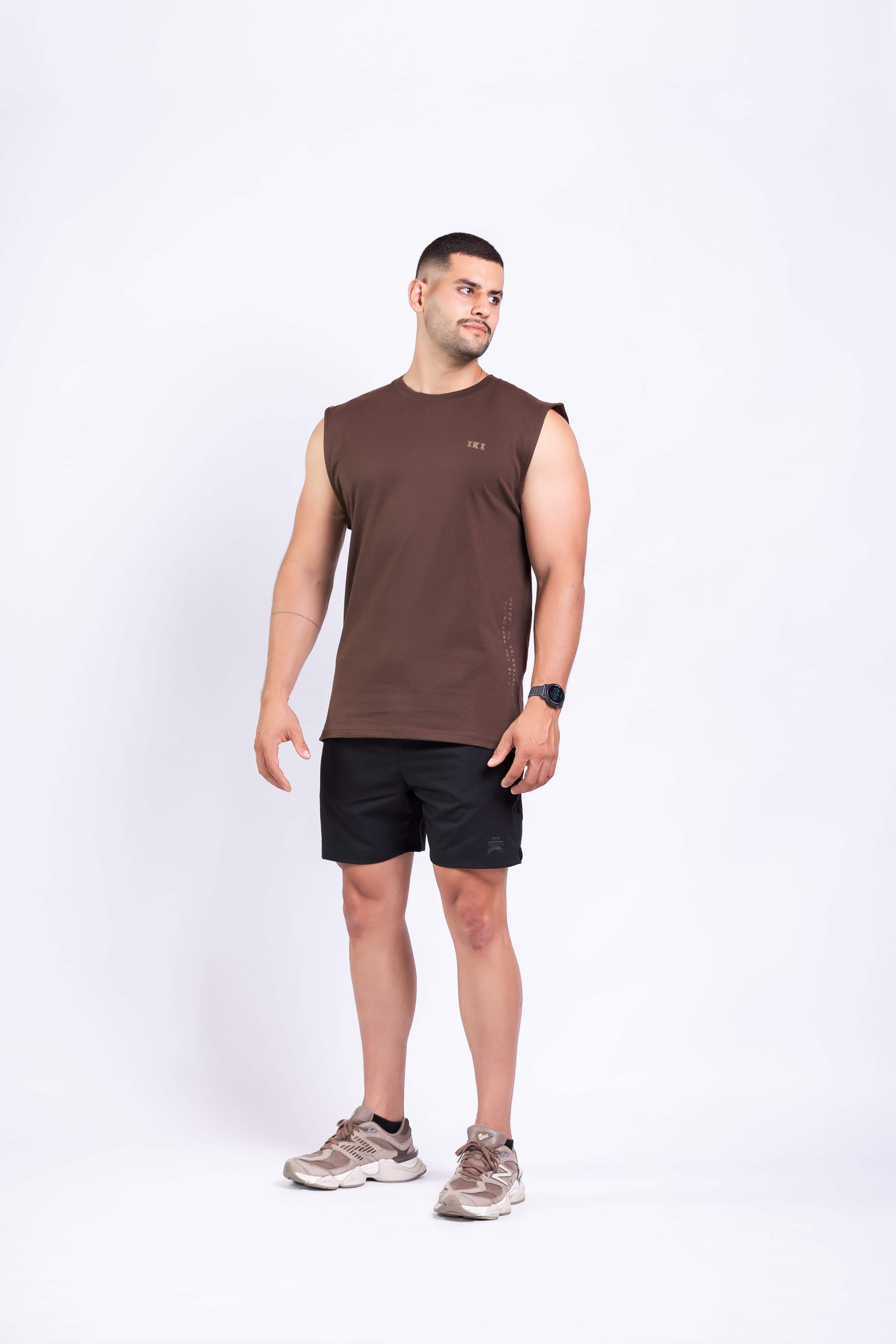 PURPOSE TANK TOP – Camisilla deportiva para hombre de algodón premium