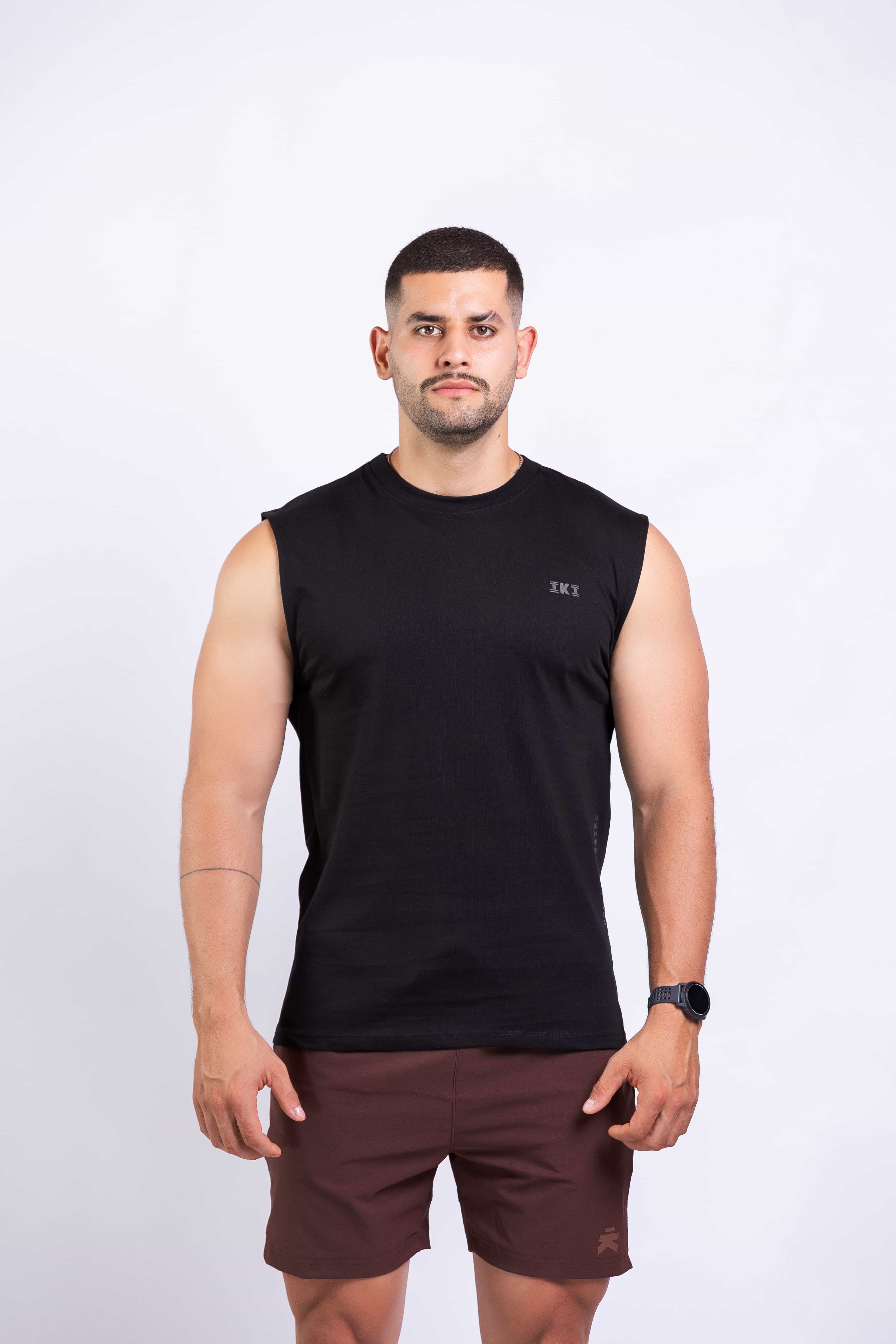PURPOSE TANK TOP – Camisilla deportiva para hombre de algodón premium